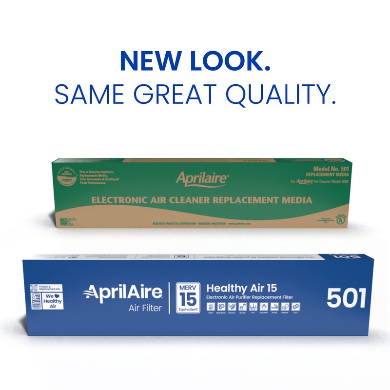 Aprilaire فلتر بديل AprilAire 501 لجهاز تنقية الهواء AprilAire 5000 - مكافئ MERV 15، فلتر هواء 16x25x6 (عبوة من 1) - Image 5